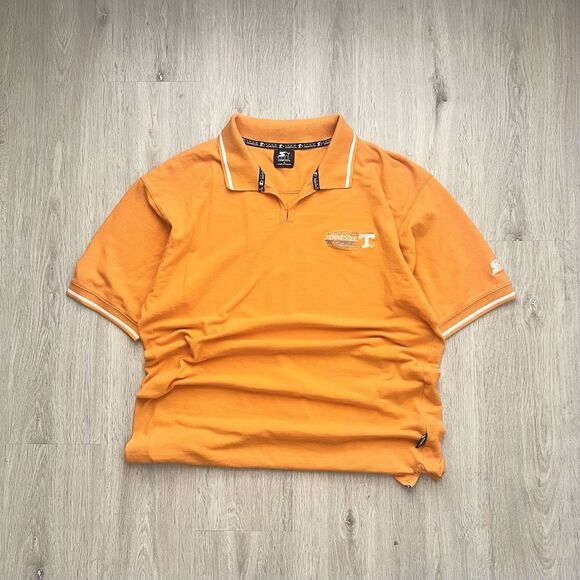 Starter Other - Starter Tennessee Volunteers Polo Shirt Mens XL Orange NCAA Vols Embroidered